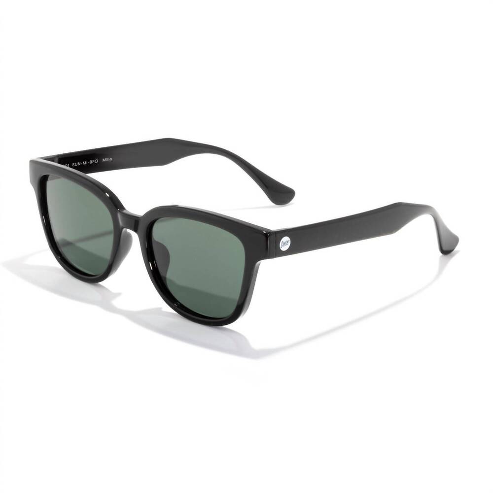 NEW SUNSKI women's miho square sunglasses in black forest